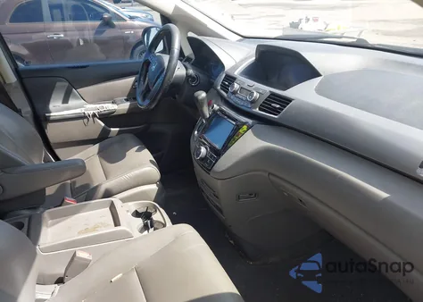 2016 Honda Odyssey Ex-L из США, поврежденный, VIN 5FNRL5H65GB085336